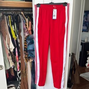 Adidas Bold Red Adibreak Pants